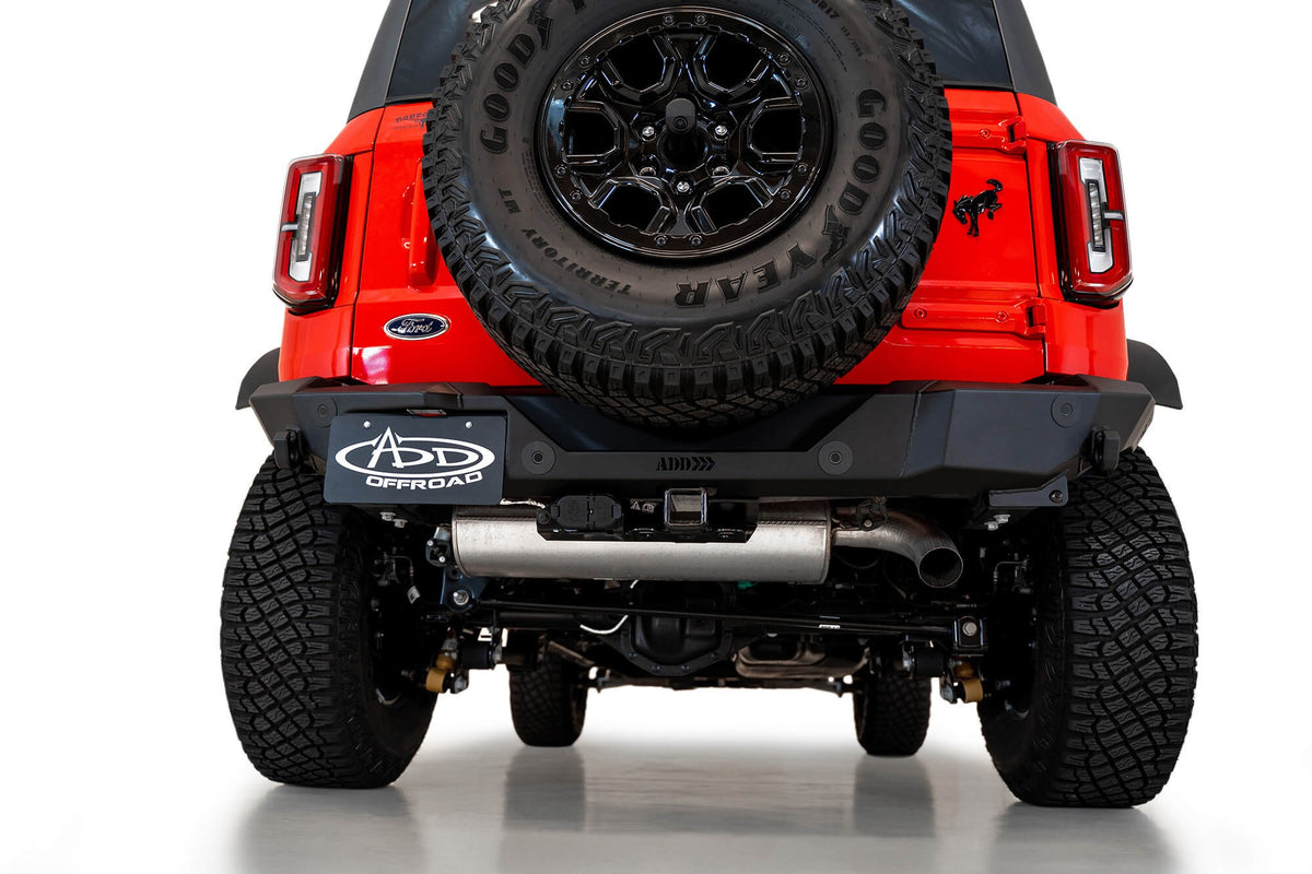 2021-2025 Ford Bronco Rock Fighter Rear Bumper Addictive Desert Designs-5
