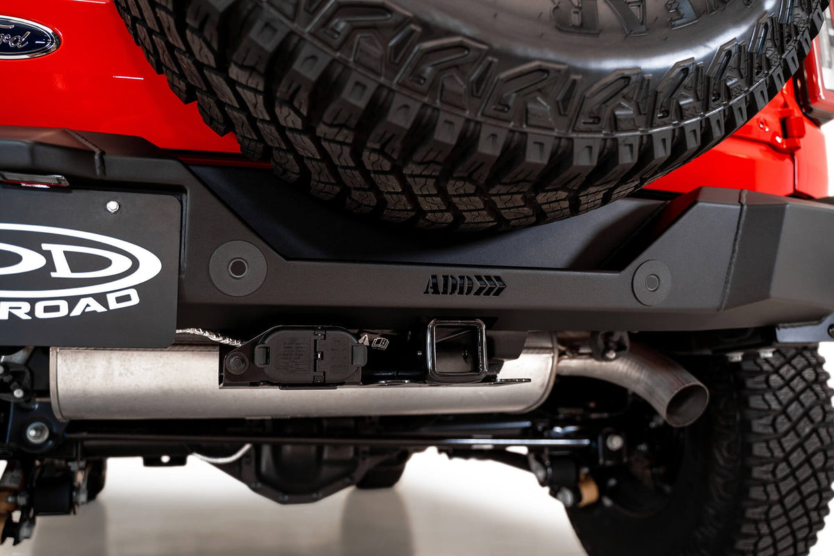 2021-2025 Ford Bronco Rock Fighter Rear Bumper Addictive Desert Designs-7