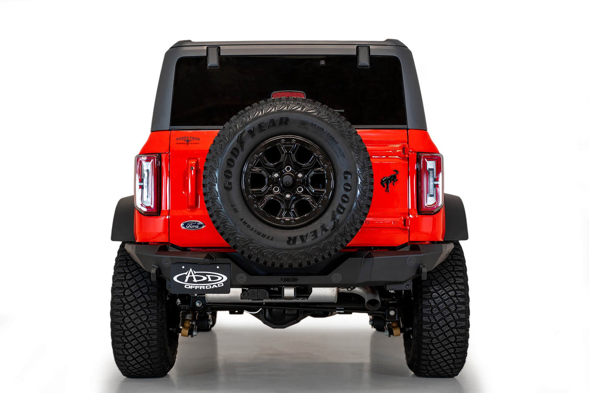 2021-2025 Ford Bronco Rock Fighter Rear Bumper Addictive Desert Designs-8