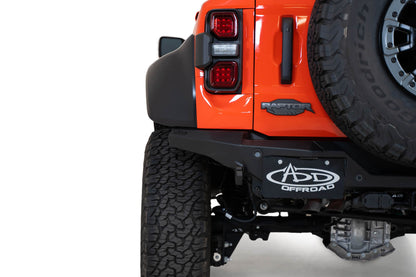 2022-2025 Ford Bronco Raptor Rock Fighter Rear Bumper Addictive Desert Designs-1