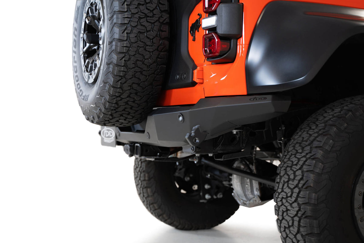 2022-2025 Ford Bronco Raptor Rock Fighter Rear Bumper Addictive Desert Designs-2