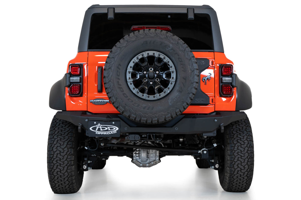 2022-2025 Ford Bronco Raptor Rock Fighter Rear Bumper Addictive Desert Designs-6