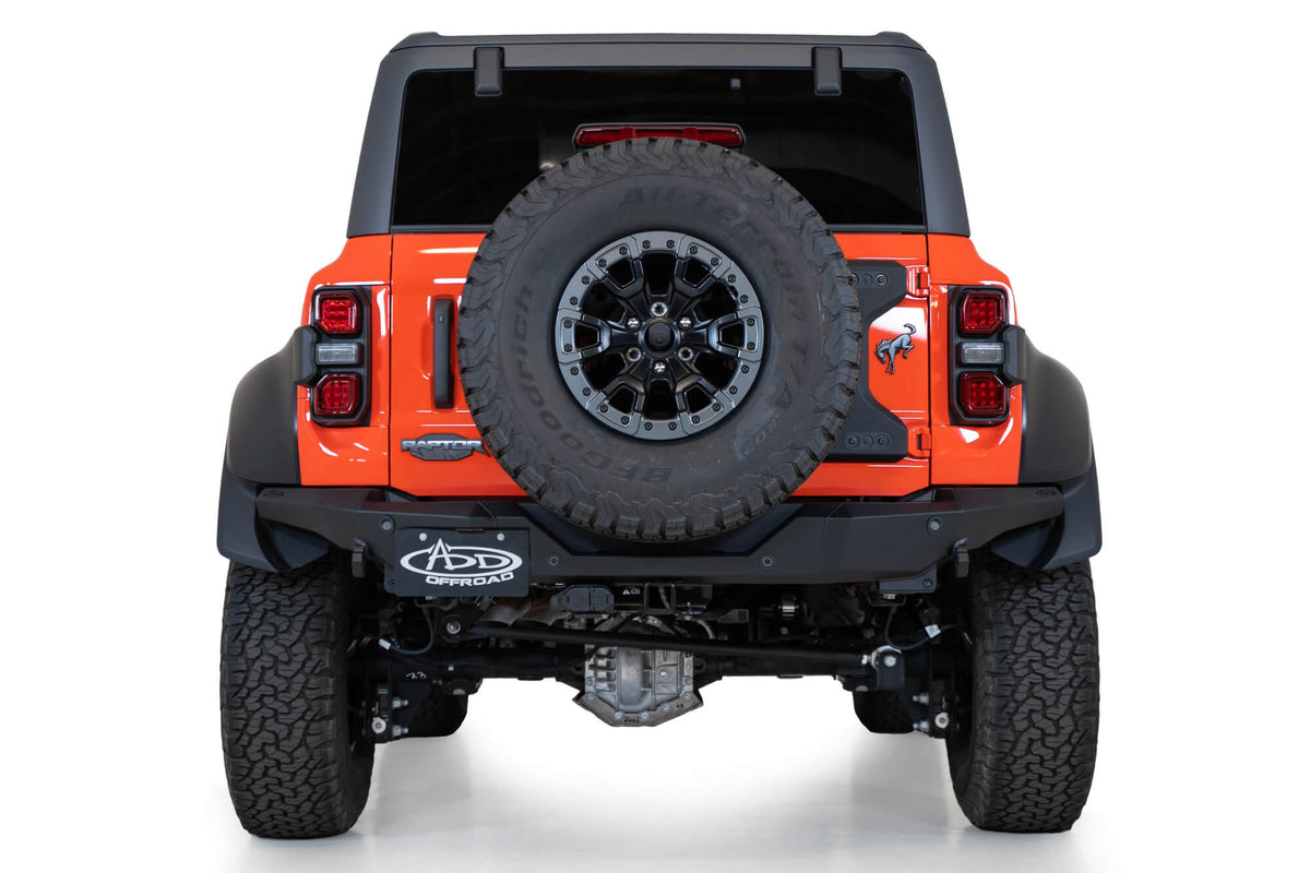 2022-2025 Ford Bronco Raptor Rock Fighter Rear Bumper Addictive Desert Designs-8