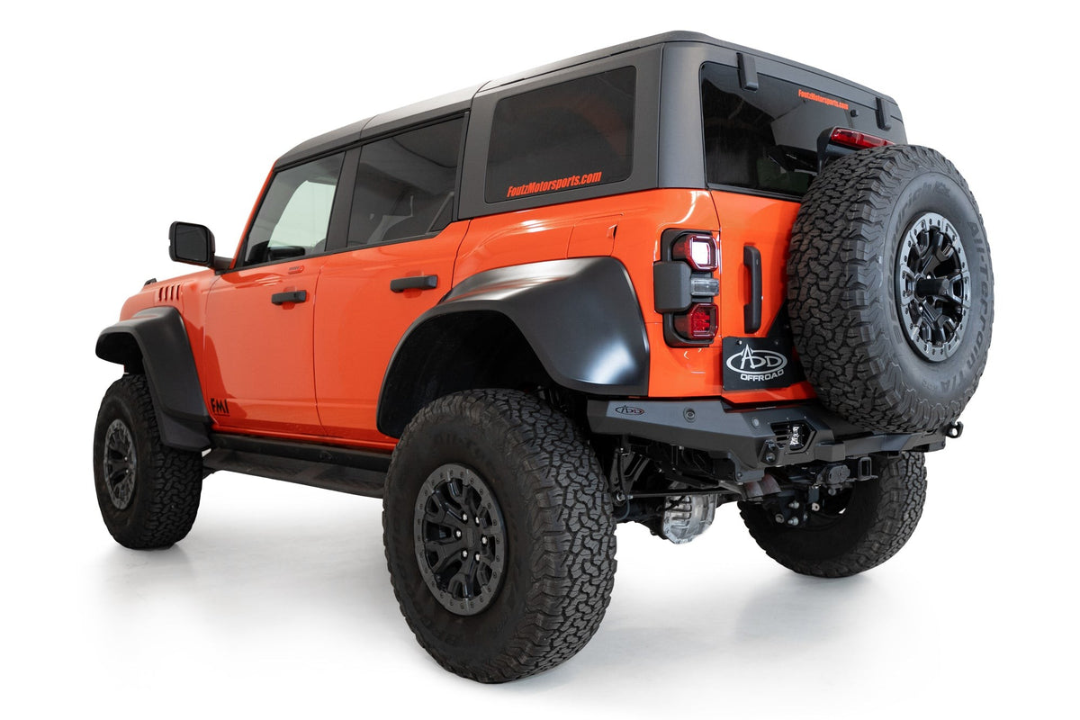 2022-2025 Ford Bronco Raptor Bomber Rear Bumper Addictive Desert Designs-4
