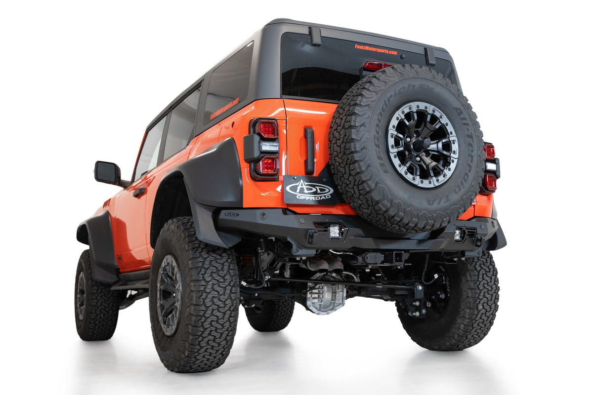 2022-2025 Ford Bronco Raptor Bomber Rear Bumper Addictive Desert Designs-10