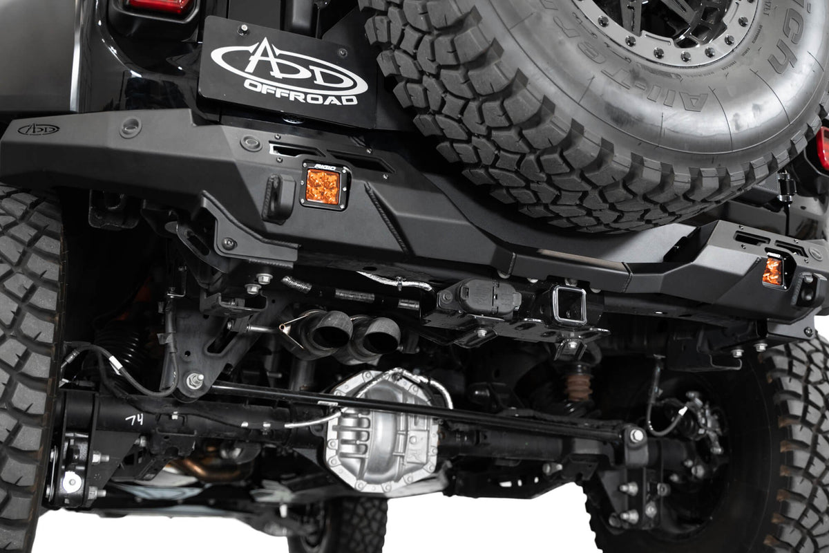 2022-2025 Ford Bronco Raptor Phantom Rear Bumper Addictive Desert Designs-3