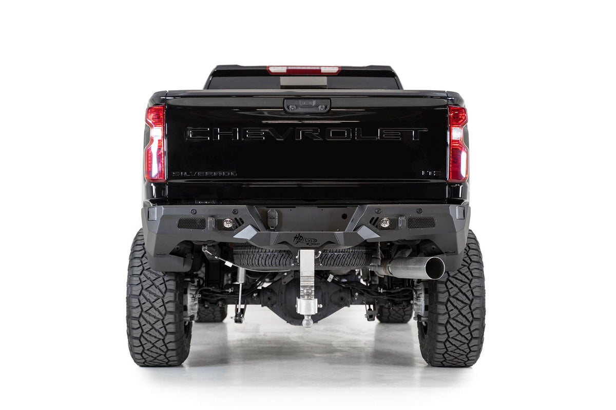 2020-2023 GMC Sierra 2500 3500, 2020-2023 Chevrolet Silverado 2500/3500 Bomber HD Rear Bumper Addictive Desert Designs-11
