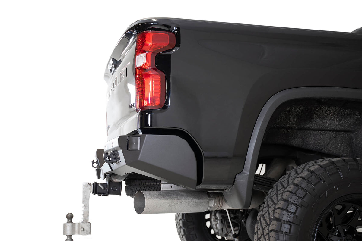 2020-2023 GMC Sierra 2500 3500, 2020-2023 Chevrolet Silverado 2500/3500 Bomber HD Rear Bumper Addictive Desert Designs-12