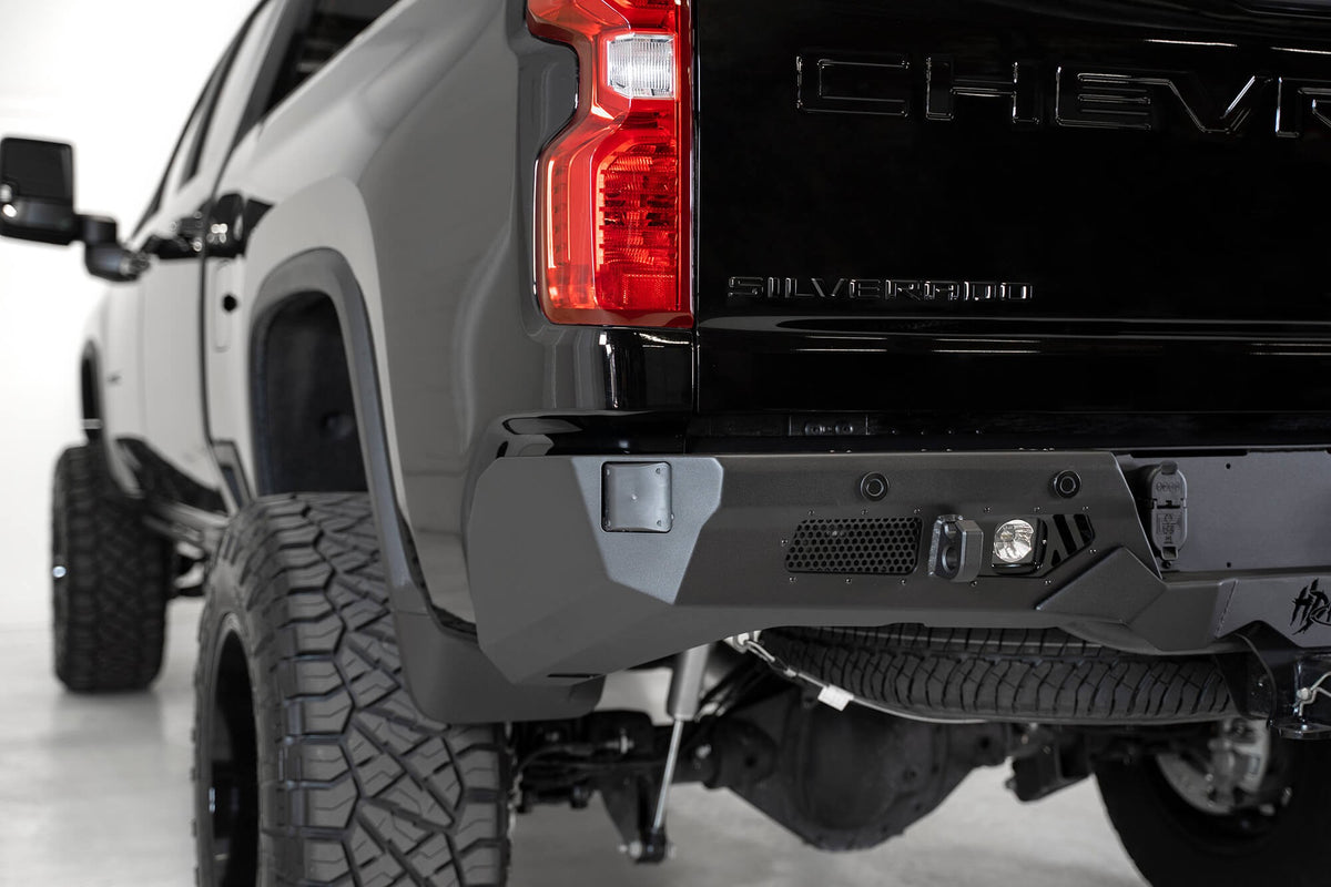 2020-2023 GMC Sierra 2500 3500, 2020-2023 Chevrolet Silverado 2500/3500 Bomber HD Rear Bumper Addictive Desert Designs-14