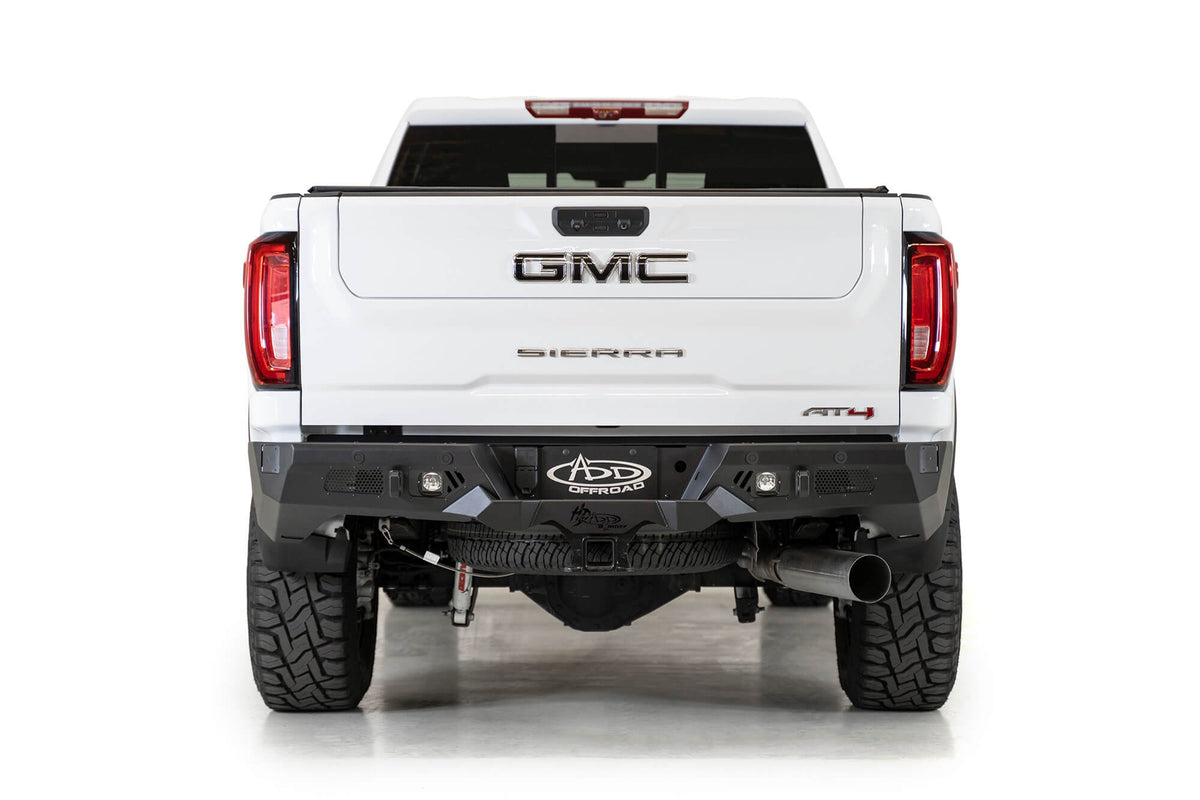 2020-2023 GMC Sierra 2500 3500, 2020-2023 Chevrolet Silverado 2500/3500 Bomber HD Rear Bumper Addictive Desert Designs-4