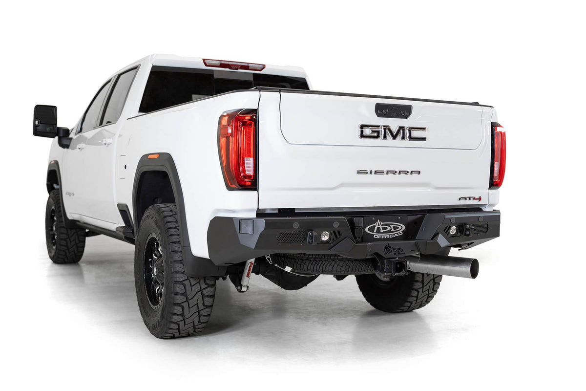 2020-2023 GMC Sierra 2500 3500, 2020-2023 Chevrolet Silverado 2500/3500 Bomber HD Rear Bumper Addictive Desert Designs-5