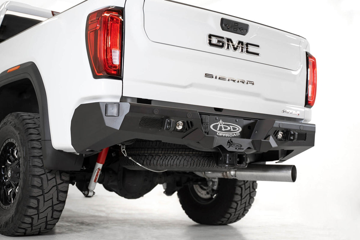 2020-2023 GMC Sierra 2500 3500, 2020-2023 Chevrolet Silverado 2500/3500 Bomber HD Rear Bumper Addictive Desert Designs-9