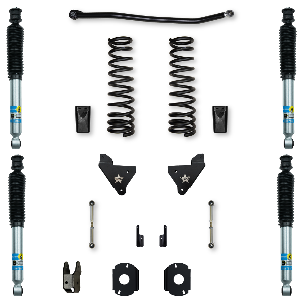 3.5 Inch Adventure Rear Air Ride Suspension System For Ram 2500 HD 4x4 2014-Up Gas Rock Krawler-2