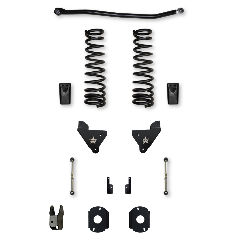 3.5 Inch Adventure Rear Air Ride Suspension System For Ram 2500 HD 4x4 2014-Up Gas Rock Krawler-3