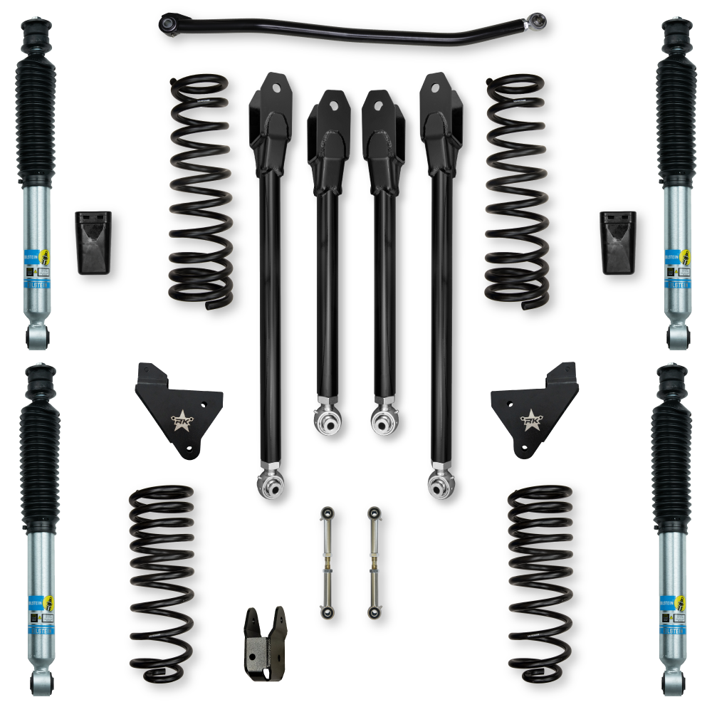 3.5 Inch Adventure X Suspension System For Ram 2500 HD 4x4 2014-Up Diesel Rock Krawler-2