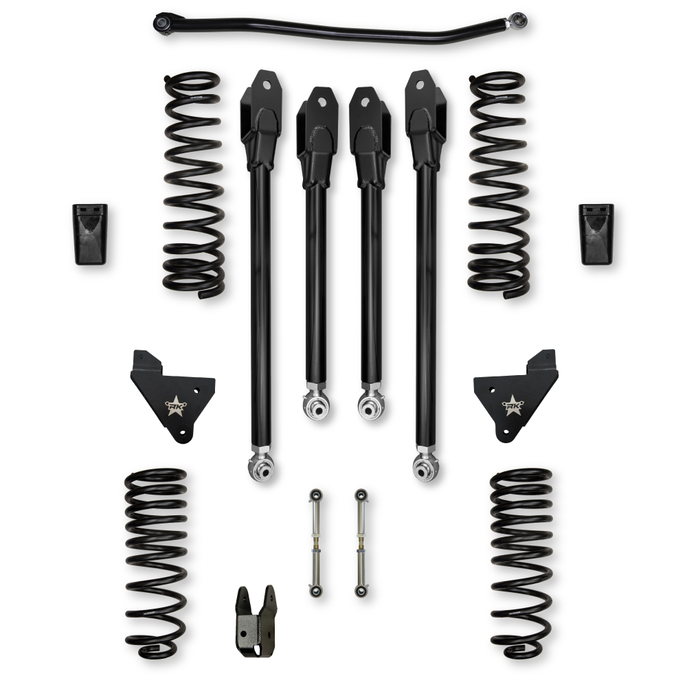 3.5 Inch Adventure X Suspension System For Ram 2500 HD 4x4 2014-Up Diesel Rock Krawler-3