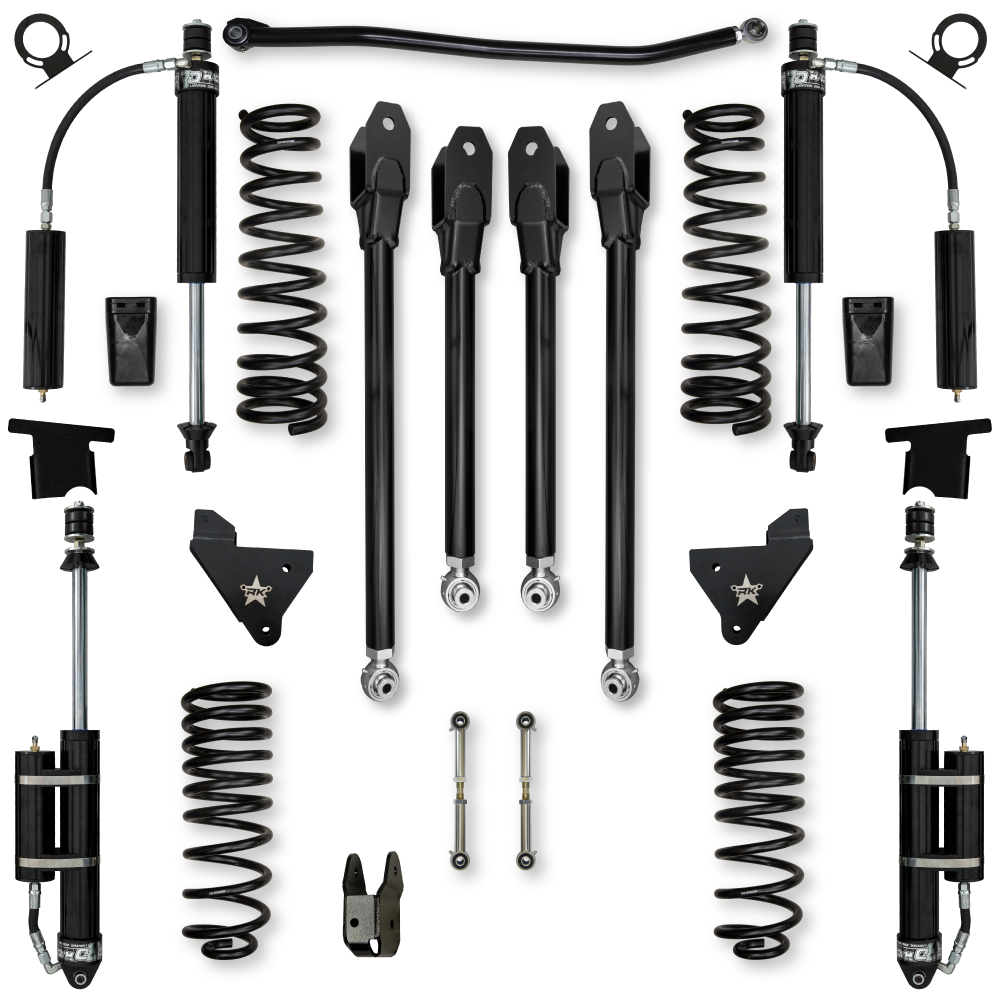 3.5 Inch Adventure X Suspension System For Ram 2500 HD 4x4 2014-Up Diesel Rock Krawler