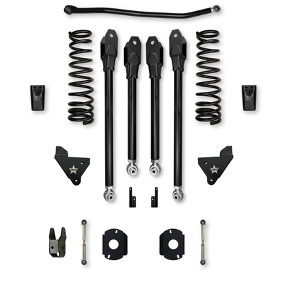 3.5 Inch Adventure X Rear Air Ride Suspension System For Ram 2500 HD 4x4 2014-Up Diesel Rock Krawler-3