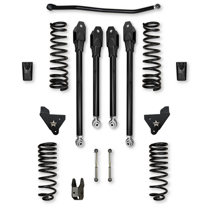 3.5 Inch Adventure X Suspension System For Ram 2500 HD 4x4 2014-Up Gas Rock Krawler-3