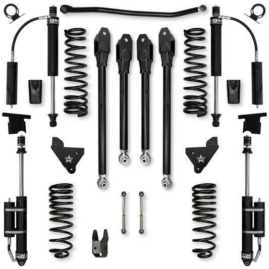3.5 Inch Adventure X Suspension System For Ram 2500 HD 4x4 2014-Up Gas Rock Krawler