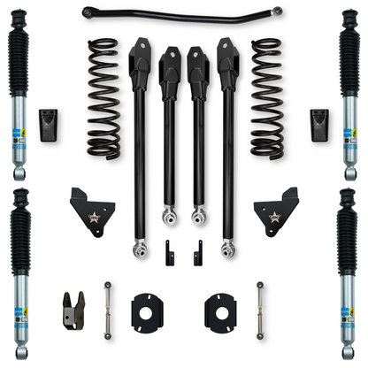 3.5 Inch Adventure X Rear Air Ride Suspension System For Ram 2500 HD 4x4 2014-Up Gas Rock Krawler-2