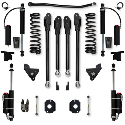 3.5 Inch Adventure X Rear Air Ride Suspension System For Ram 2500 HD 4x4 2014-Up Gas Rock Krawler-1