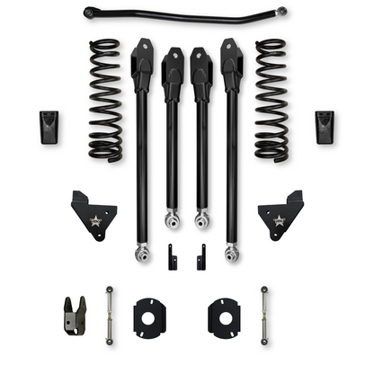 3.5 Inch Adventure X Rear Air Ride Suspension System For Ram 2500 HD 4x4 2014-Up Gas Rock Krawler-3