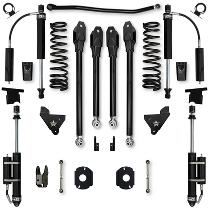 3.5 Inch Adventure X Rear Air Ride Suspension System For Ram 2500 HD 4x4 2014-Up Gas Rock Krawler