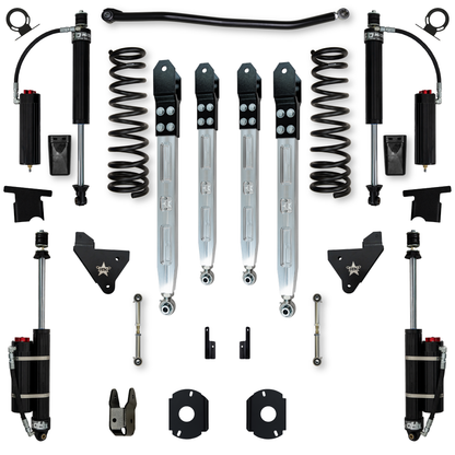 3.5 Inch Adventure X Pro Elite Rear Air-Ride Suspension System For Ram 2500 HD 4x4 2014-Up Diesel Rock Krawler-1