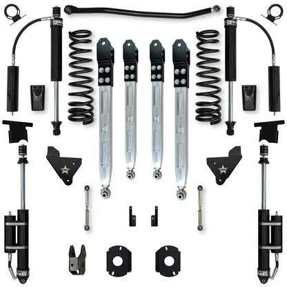 3.5 Inch Adventure X Pro Elite Rear Air-Ride Suspension System For Ram 2500 HD 4x4 2014-Up Diesel Rock Krawler