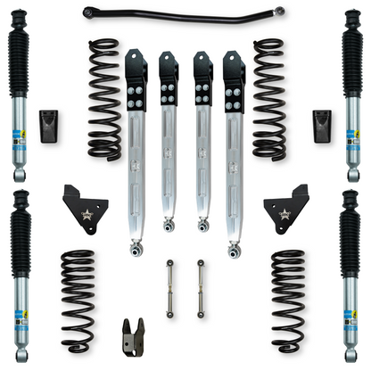 3.5 Inch Adventure X Pro Elite Suspension System For Ram 2500 HD 4x4 2014-Up Gas Rock Krawler-2