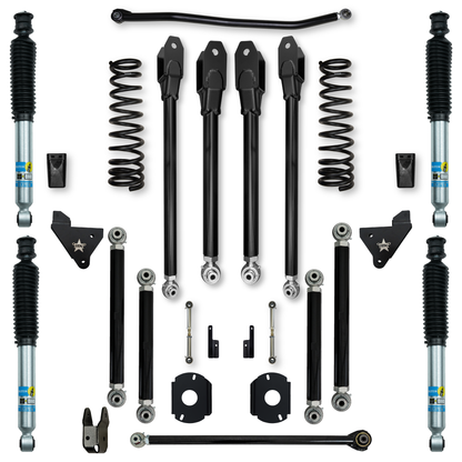 3.5 Inch X-Factor Rear Air-Ride Suspension System For Ram 2500 HD 4x4 2014-Up Diesel Rock Krawler-2