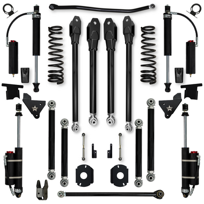 3.5 Inch X-Factor Rear Air-Ride Suspension System For Ram 2500 HD 4x4 2014-Up Diesel Rock Krawler-1