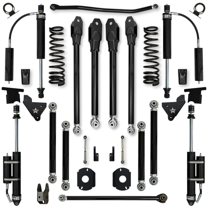 3.5 Inch X-Factor Rear Air-Ride Suspension System For Ram 2500 HD 4x4 2014-Up Diesel Rock Krawler