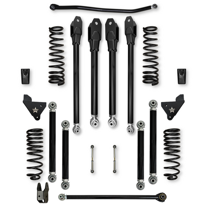 3.5 Inch X-Factor Suspension System For Ram 2500 HD 4x4 2014-Up Gas Rock Krawler-3