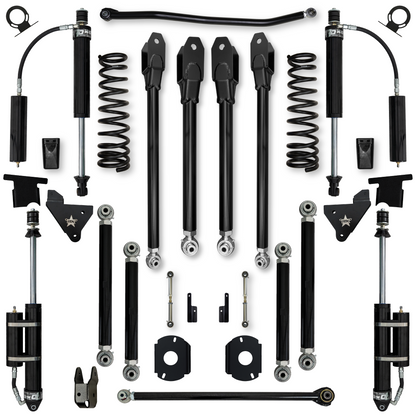 3.5 Inch X-Factor Rear Air-Ride Suspension System For Ram 2500 HD 4x4 2014-Up Gas Rock Krawler
