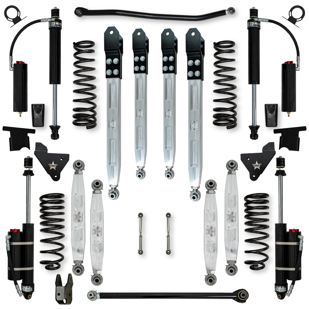 3.5 Inch X-Factor Pro Elite Suspension System For Ram 2500 HD 4x4 2014-Up Diesel Rock Krawler