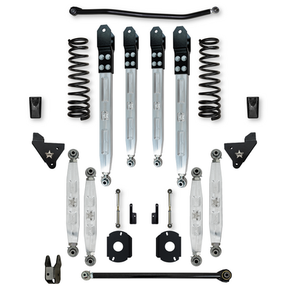 3.5 Inch X-Factor Pro Elite Rear Air-Ride Suspension System For Ram 2500 HD 4x4 2014-Up Gas Rock Krawler-1