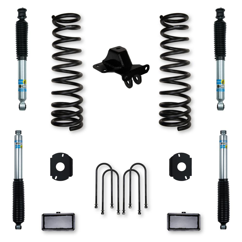 2.0 Inch Adventure Leveling System Rear Air Ride For Ram 3500 HD 2019-Up Diesel Rock Krawler