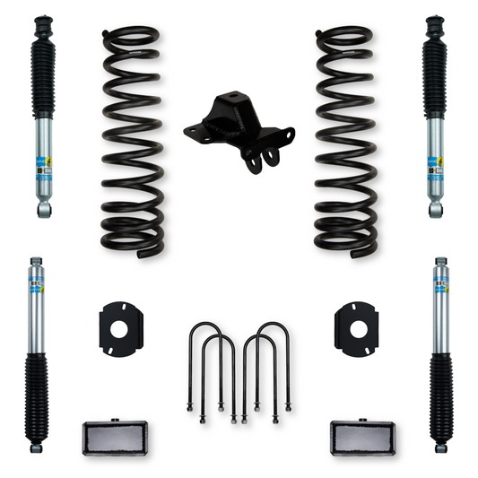 2.0 Inch Adventure Leveling System Rear Air Ride For Ram 3500 HD 2019-Up Diesel Rock Krawler