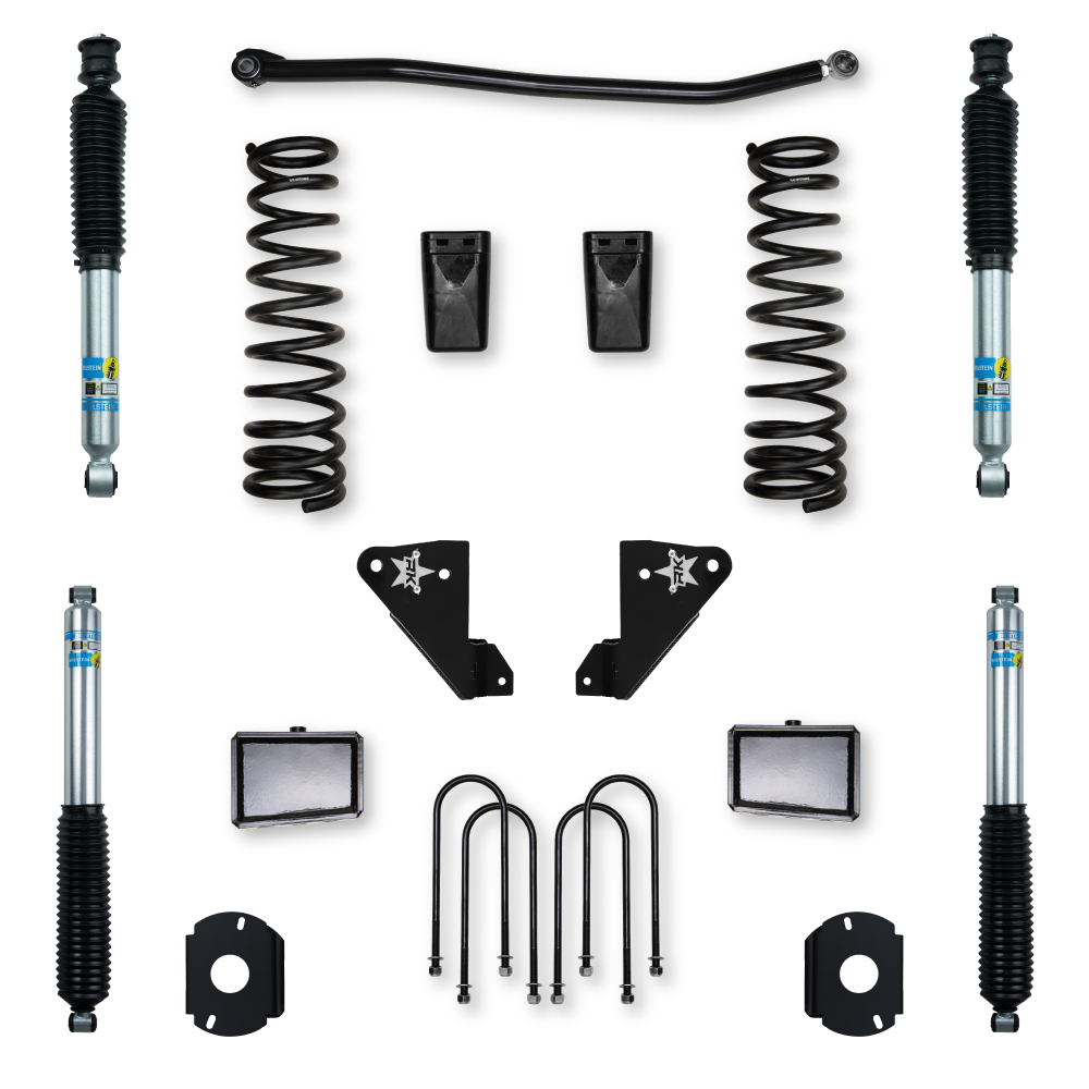 3.5 Inch Adventure Suspension System Rear Air Ride For Ram 3500 HD 2013-Up Diesel Rock Krawler-2