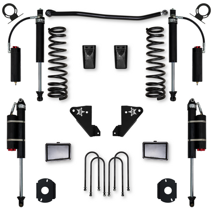 3.5 Inch Adventure Suspension System Rear Air Ride For Ram 3500 HD 2013-Up Gas Rock Krawler-1