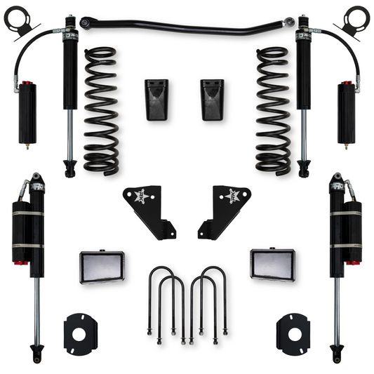 3.5 Inch Adventure Suspension System Rear Air Ride For Ram 3500 HD 2013-Up Gas Rock Krawler-1