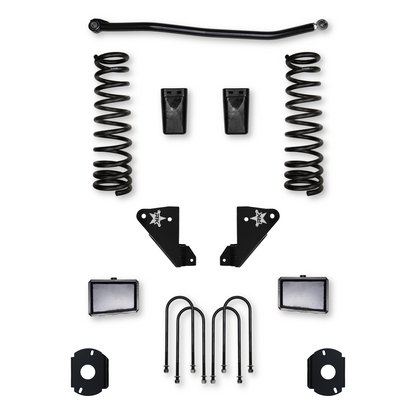 3.5 Inch Adventure Suspension System Rear Air Ride For Ram 3500 HD 2013-Up Gas Rock Krawler-3