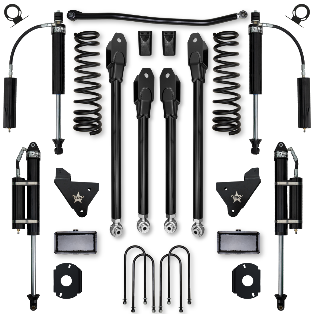 3.5 Inch Adventure X Suspension System Rear Air Ride For Ram 3500 HD 2013-Up Diesel Rock Krawler