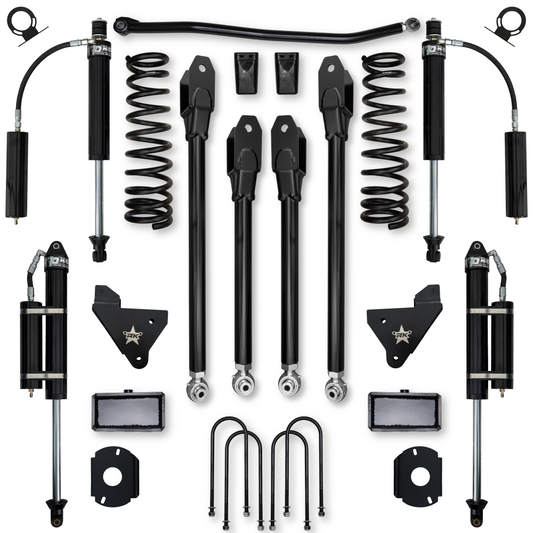 3.5 Inch Adventure X Suspension System Rear Air Ride For Ram 3500 HD 2013-Up Gas Rock Krawler