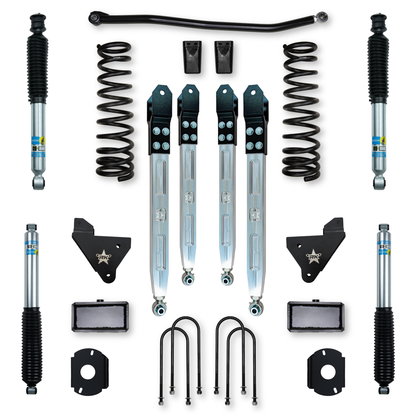 3.5 Inch Adventure X Pro Elite Suspension Rear Air Ride System For Ram 3500 HD 2013-Up Diesel Rock Krawler-2