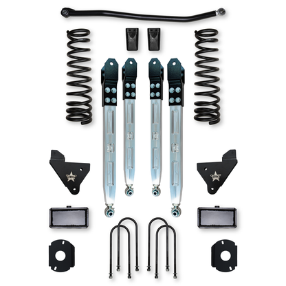 3.5 Inch Adventure X Pro Elite Suspension Rear Air Ride System For Ram 3500 HD 2013-Up Diesel Rock Krawler-3