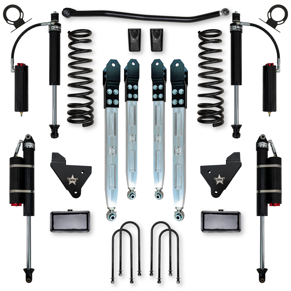3.5 Inch Adventure X Pro Elite Suspension System For Ram 3500 HD 2013-Up Gas Rock Krawler-1