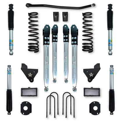 3.5 Inch Adventure X Pro Elite Suspension Rear Air Ride System For Ram 3500 HD 2013-Up Gas Rock Krawler-2